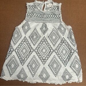 Anthropologie Embroidered Top